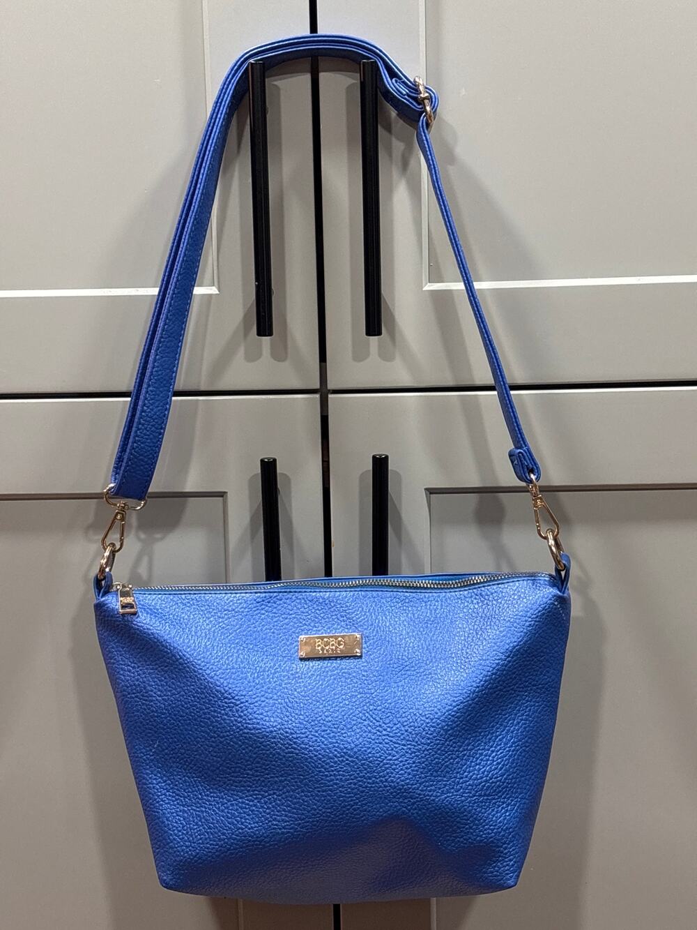 BCBG Paris Shoulder Bag Purse Blue Women's Purse-PRELOVED